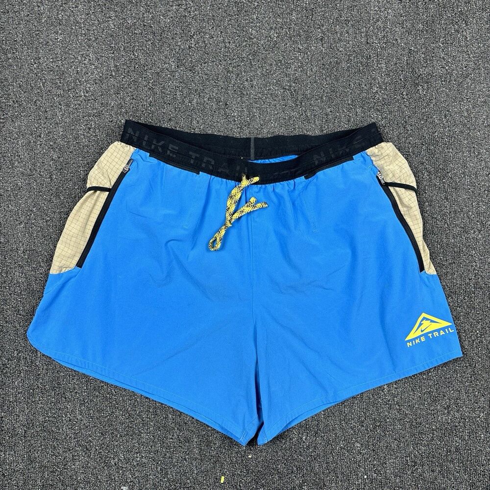 Nike Trail Dri-FIT ADV Shorts Second Sunrise 5" Mens Blue DV9311-435 Size XL